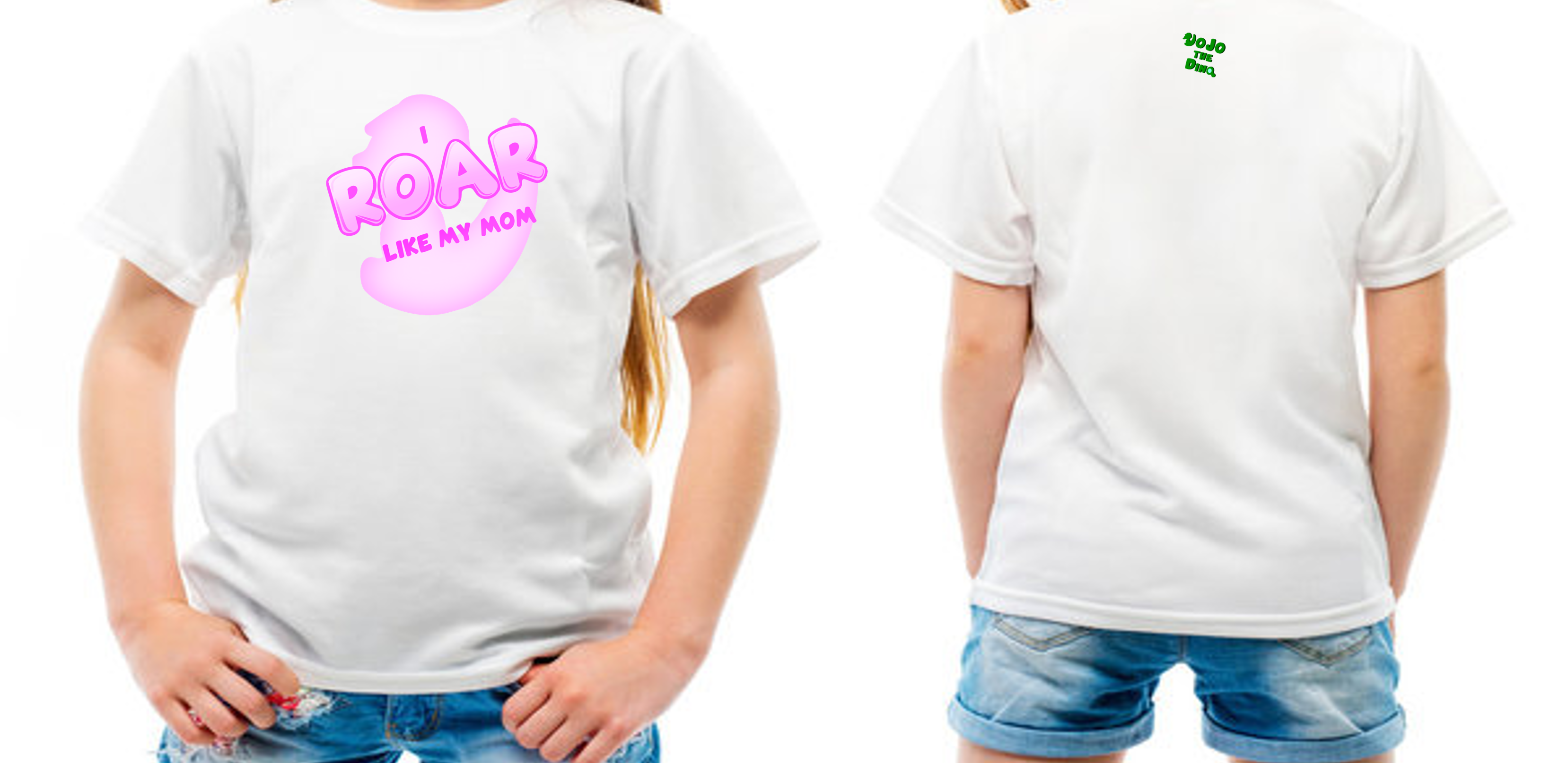 I Roar Like My Mom Youth Short Sleeve T-Shirt (Ships November 17, 2025)